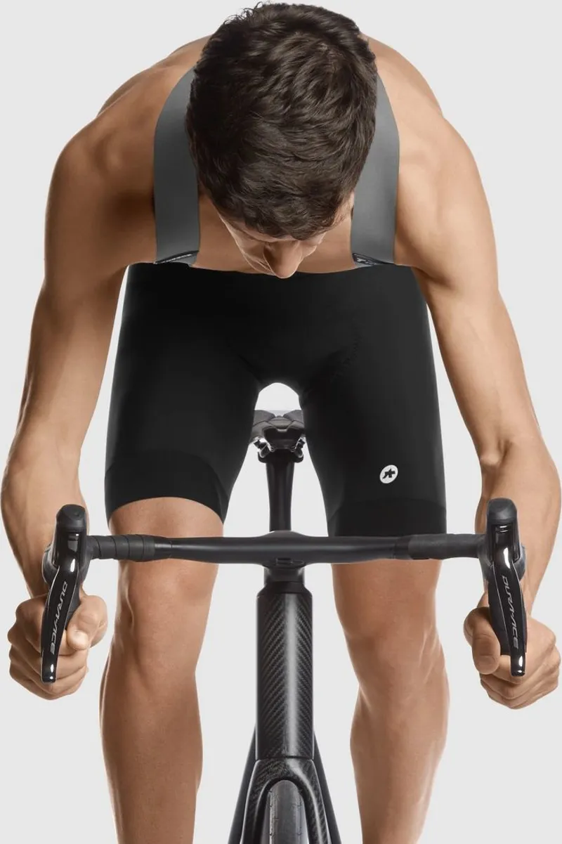 ASSOS MILLE GT MENS BIB SHORTS C2 IN BLACK